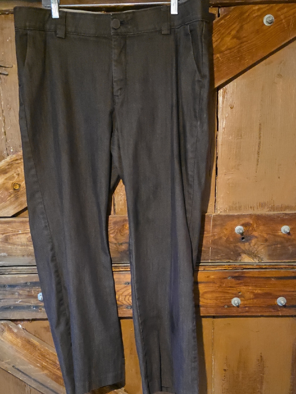 Lee Men's Brown Dress Pants - Straight Leg